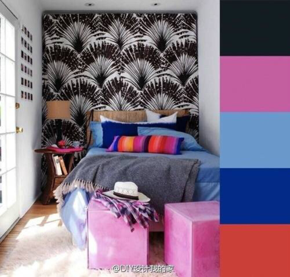 室内中的色彩搭配...