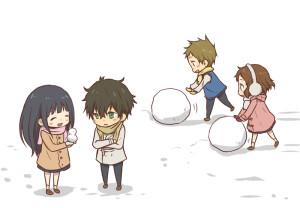 冰果 千反田爱瑠 折木奉太郎 伊原摩耶花 福部里志