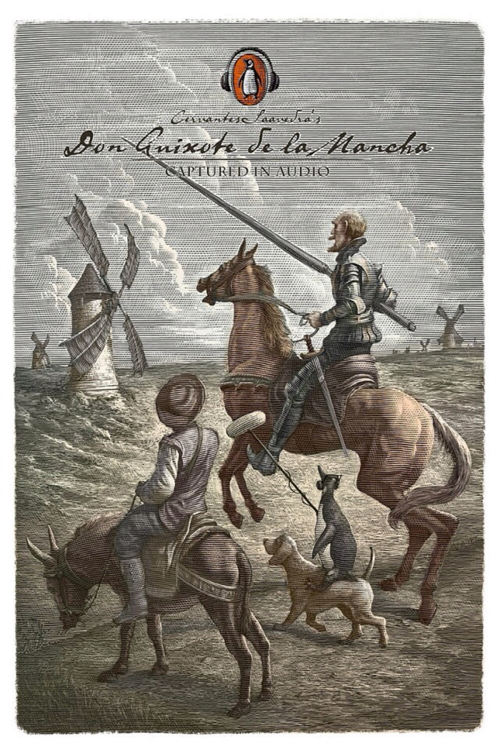 Penguin: Don Quixote 企鹅出版社有声书广告：《堂吉诃德》 作者：Cervantes Saavedra