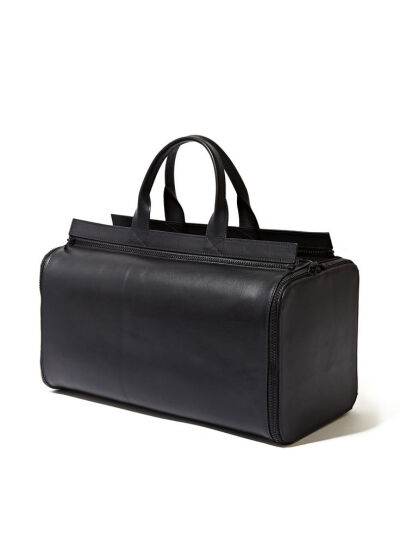 BAMIN Overnight Matte Leather Bag