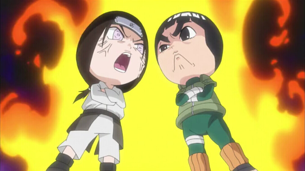 【李洛克的青春全力忍传】 日向宁次 + 李洛克 Rock Lee