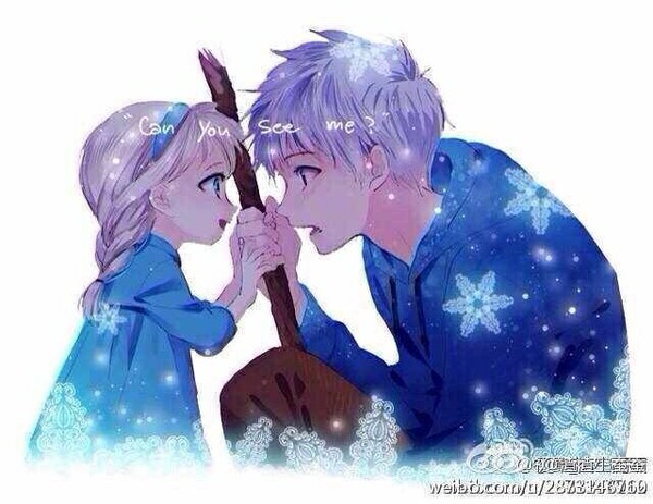 Elsa &amp;amp; Jack【冰雪奇缘】，【守护者联盟】