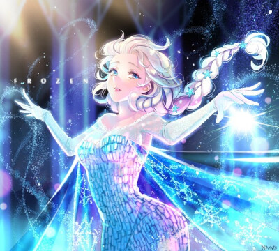 【冰雪奇缘】美爆了的冰之女王Elsa