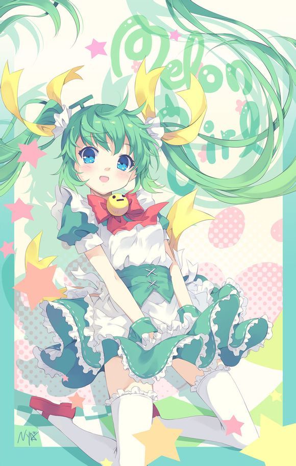 二次元少女初音未來動漫插畫頭像qianxi丶