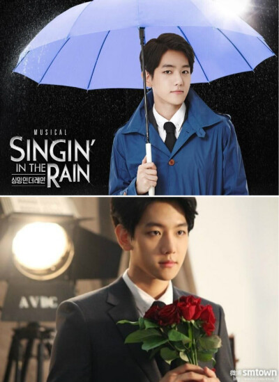 EXO-K 边伯贤 音乐剧‘SINGIN' IN THE RAIN’❤❤