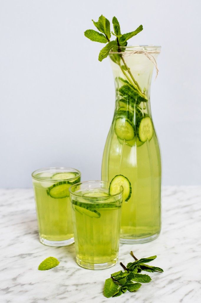 cucumber n mint lemonade