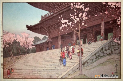 吉田博 Yoshida Hiroshi(1876年 - 1950，74岁)，西洋画家，版画家。