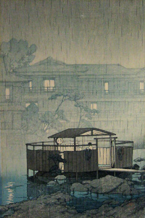 吉田博 Yoshida Hiroshi(1876年 - 1950，74岁)，西洋画家，版画家。