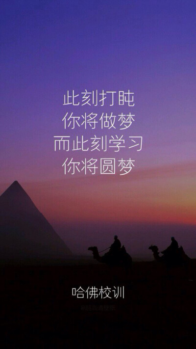 学渣需要的励志壁纸！图片！