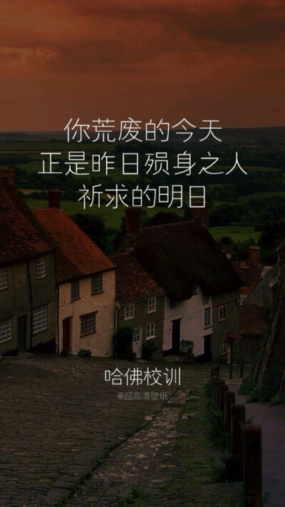 学渣需要的励志壁纸！图片！