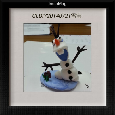 粘土雪宝CI.DIY