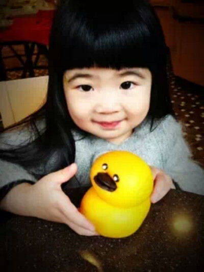  呆，little Duck？被我萌翻了么？