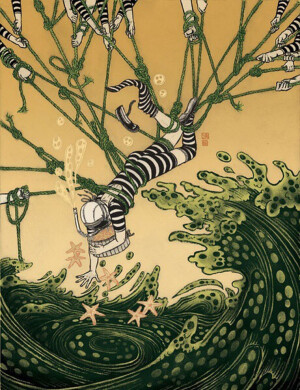 Hello Kitty创造者清水裕子插画作品