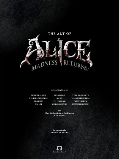 【ALICE上传】《爱丽丝：疯狂回归（Alice: Madness Returns）》是一部动作冒险游戏。玩家将扮演一名来自疯人院的患者爱丽丝，她努力在与自己不太正常的精神做斗争的同时，去了解自己的过去。主角将不断地在真实世界…