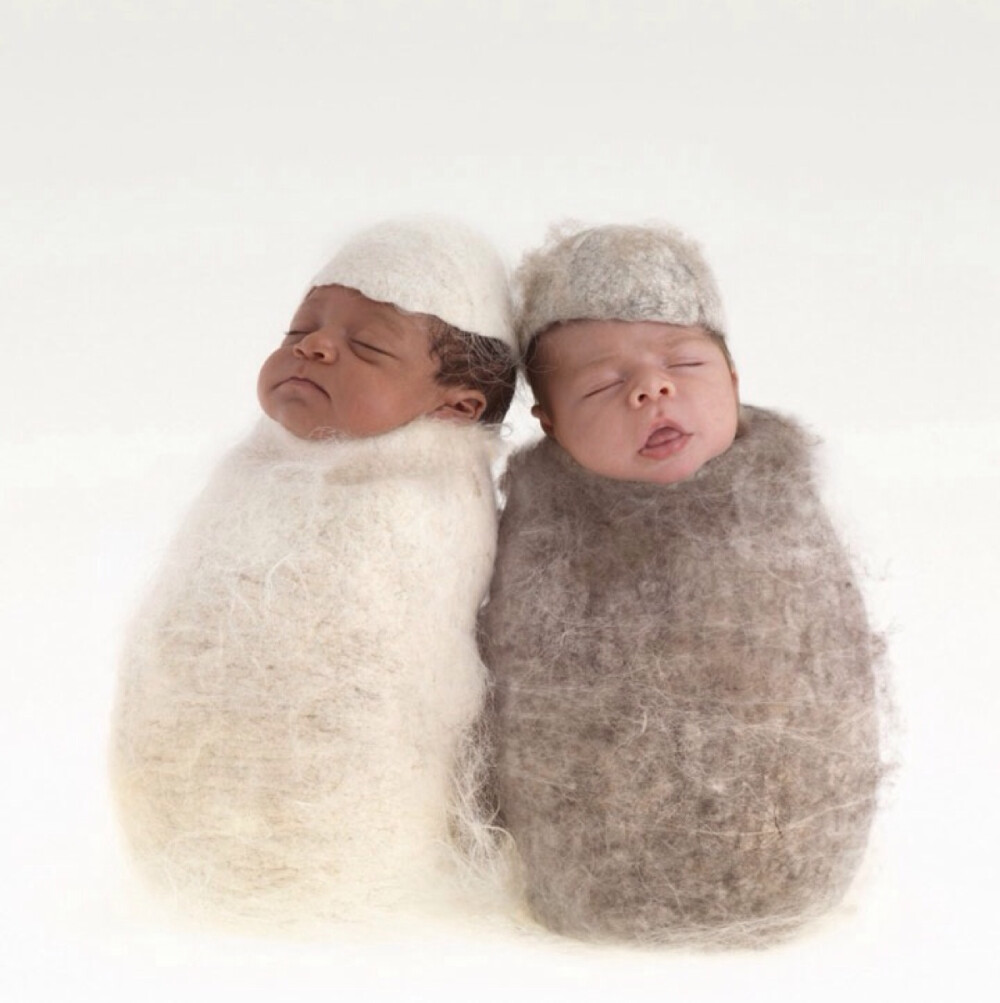 安妮·哥蒂斯（Anne Geddes）的画册：那是我们最初的样子，我们内心最初的温柔时刻。