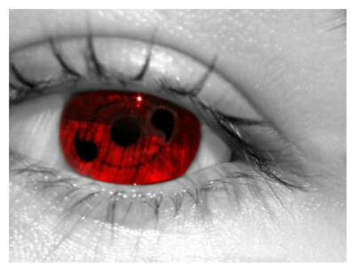  #火影忍者#各种三次元里的写轮眼，我也是醉了勿救