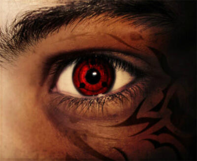  #火影忍者#各种三次元里的写轮眼，我也是醉了勿救