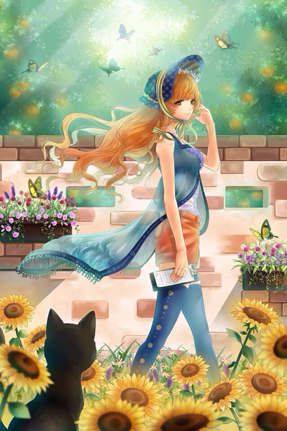 二次元手绘动漫高清壁纸iphone壁纸