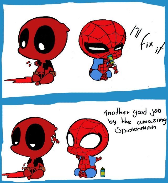 Spideypool～小故事