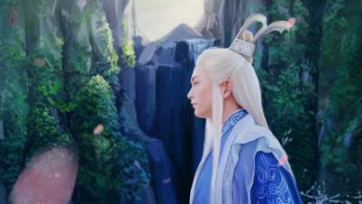 张智尧 我现在的桌面~有人说尧大脸型如雕刻，眉毛如刀锋，眼睛如星辰，鼻子如玉雕，皮肤如凝脂，嘴唇如仰月。师尊有美人尖，君子鼻，卧蚕，梨涡，仰月唇，真是美极妙极~