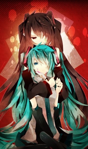 二次元 少女 初音未来 动漫 插画 头像 “Qianxi丶