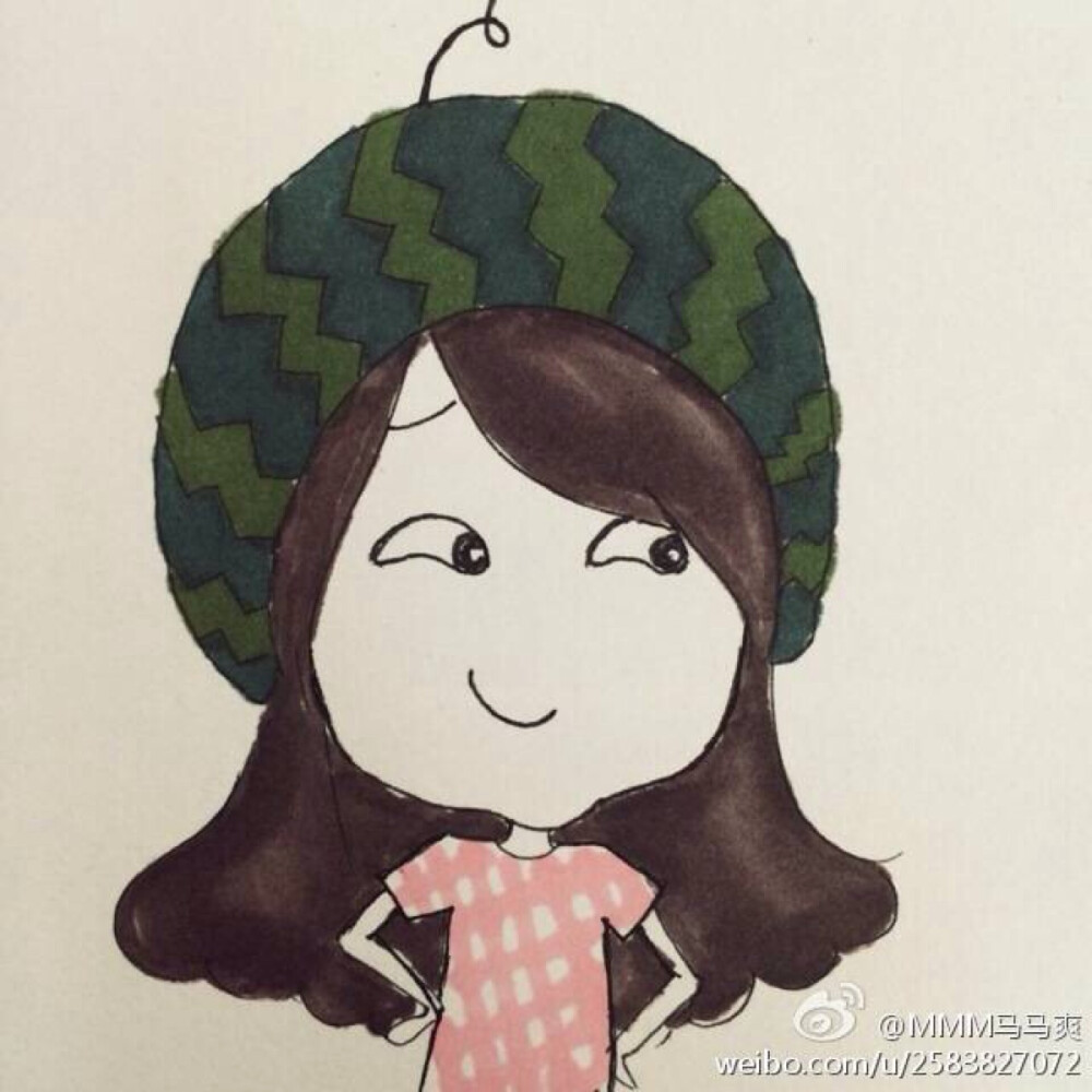 萌萌哒的情侣头（兔子和西瓜是一对哦，不要弄错啦）