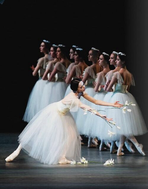 Diana Vishneva。这张应该是仙女里的。芭蕾舞剧。