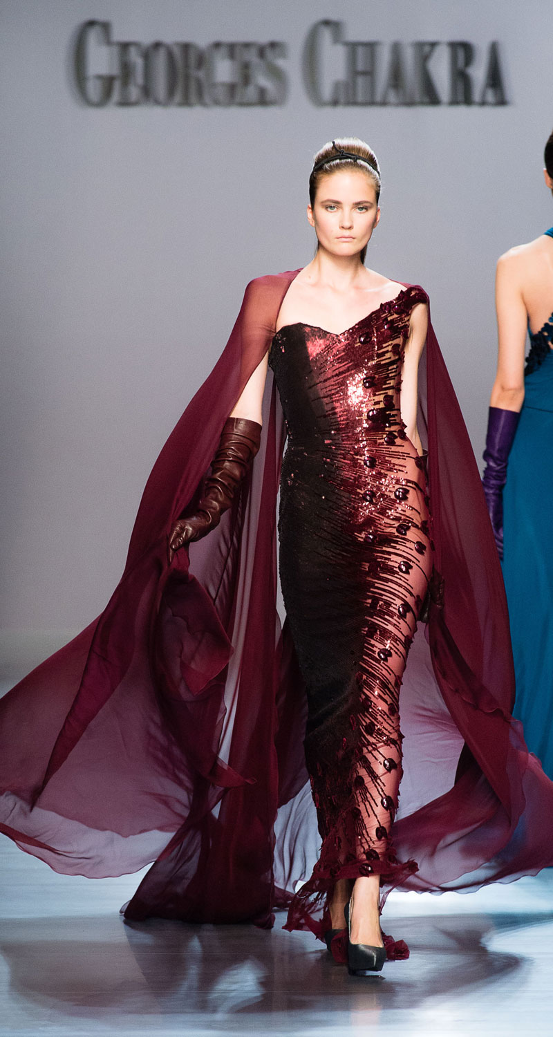 georges chakra couture fall-winter 2014.