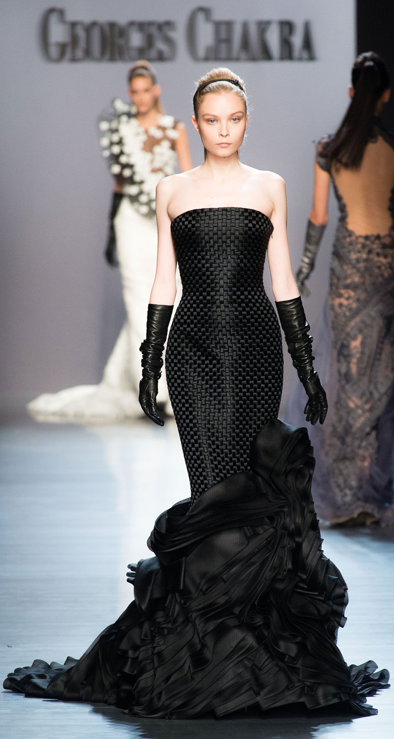 georges chakra couture fall-winter 2014.