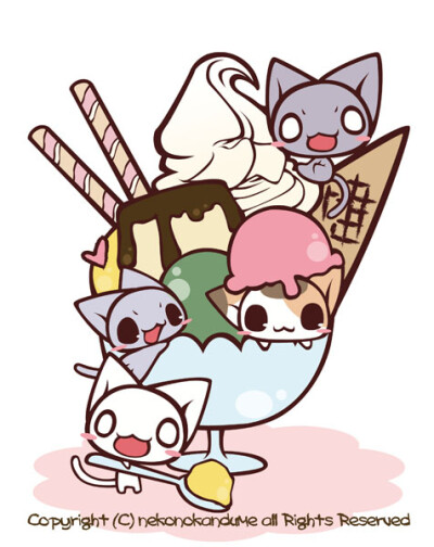 萌猫冰淇淋