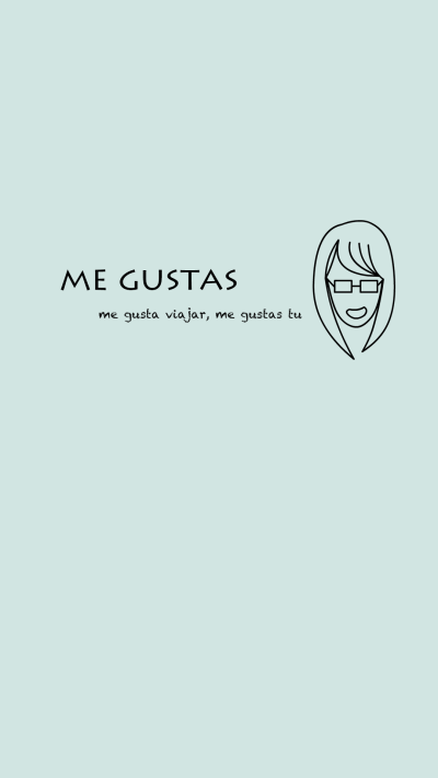 ME GUSTAS TU 我爱你。