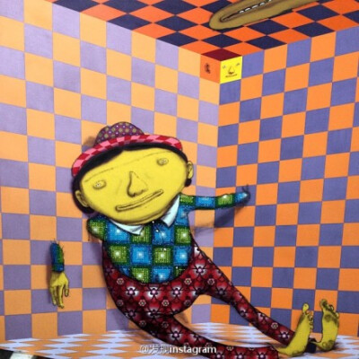 带你走进奇思妙想的新世界！ins:osgemeos