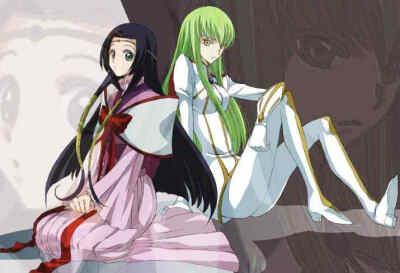 #Code Geass 反叛的鲁路修# 皇神乐耶&amp;amp;C.C