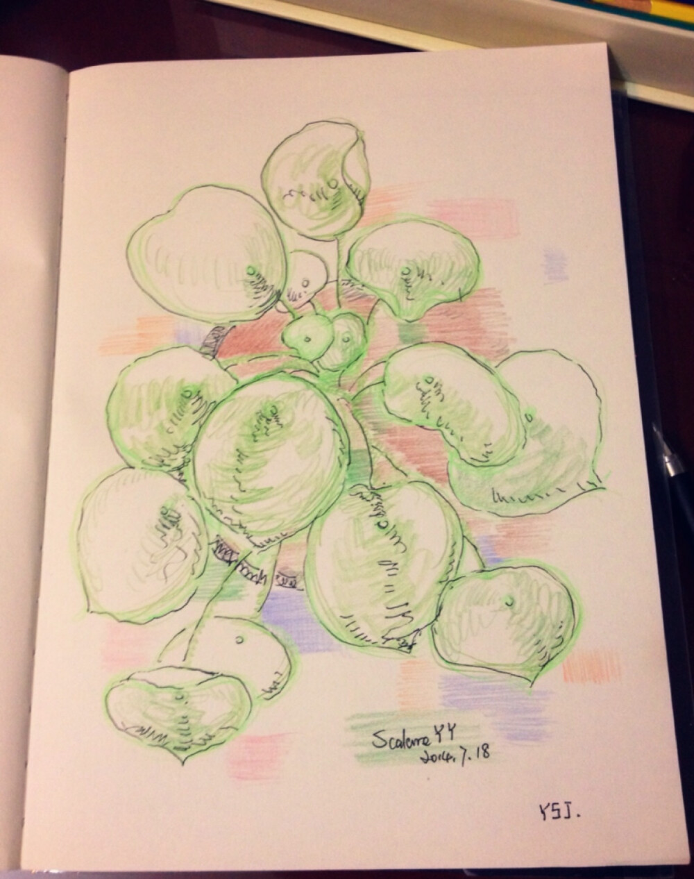 天再热也要品尝最新鲜出炉的热小画，只因有份情谊在～