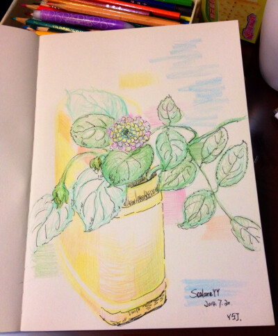 天再热也要品尝最新鲜出炉的热小画，只因有份情谊在～