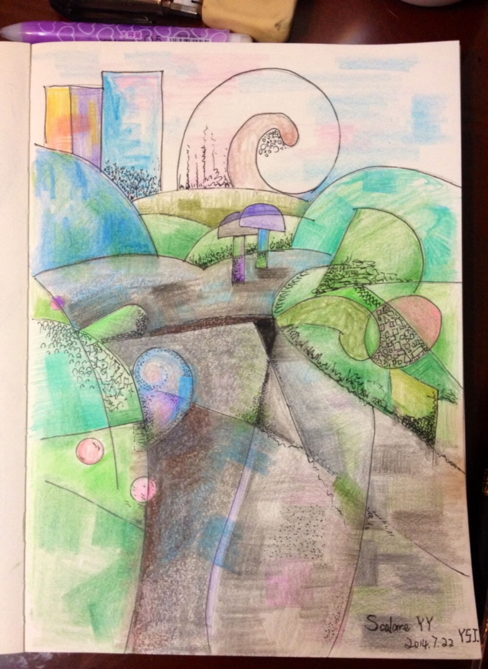 天再热也要品尝最新鲜出炉的热小画，只因有份情谊在～