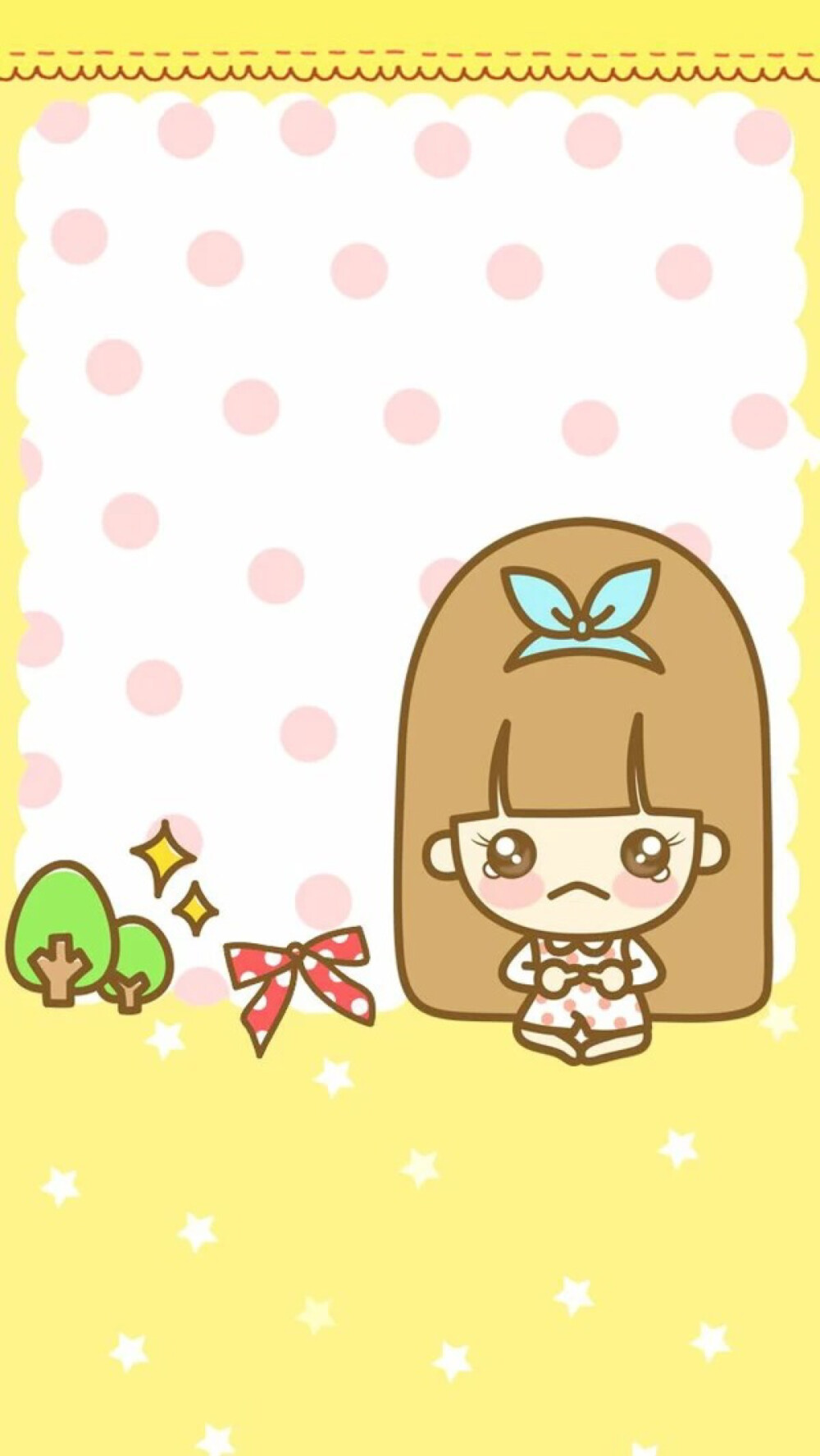 iphone壁纸背景可爱女孩套图