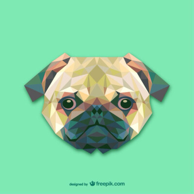 【triangle Design|Dog】