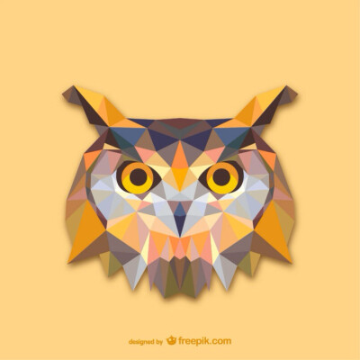 【triangle Design|Owl】