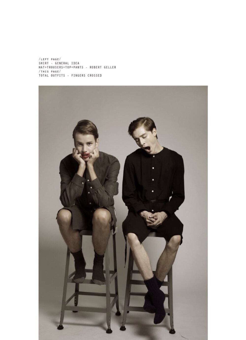 14 Niclas Nilsson &amp;amp; Noah Duran by Wish Thanasarakhan for Chasseur Magazine via Weibo 腿毛幽幽