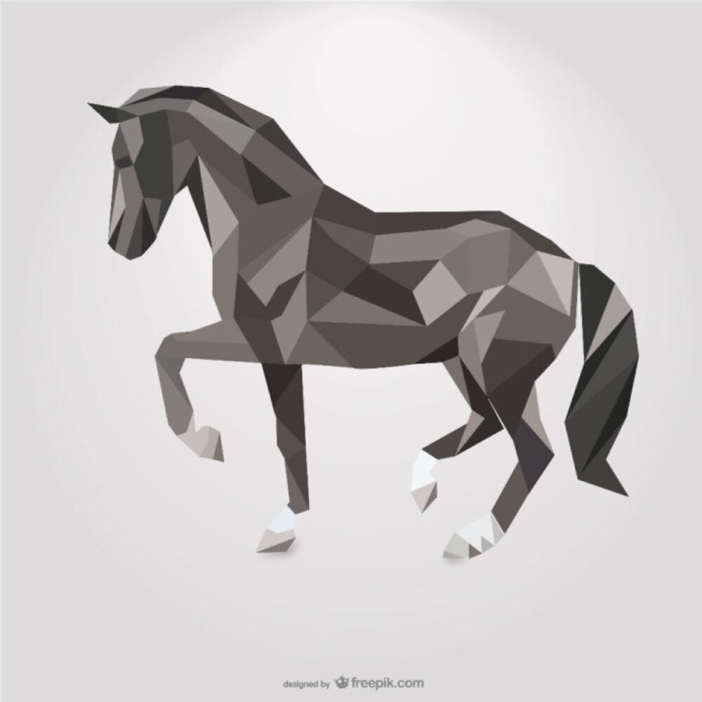 【triangle Design|Horse】