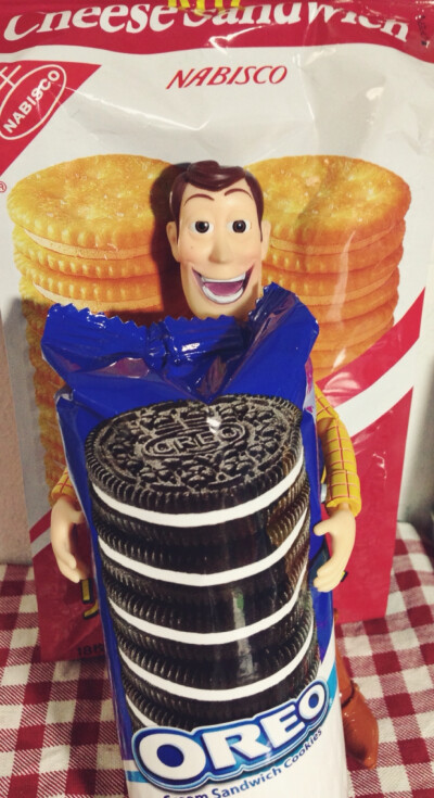 woody with oreo