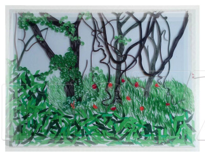 衍纸：童话里的森林，见证神话 相约：神话Seven