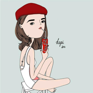 kapi,插画，头像