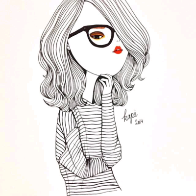 kapi,插画，头像