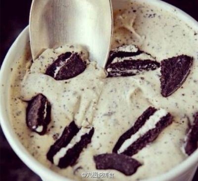 Oreo Ice-cream.