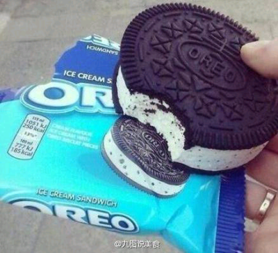 Oreo Ice-cream.