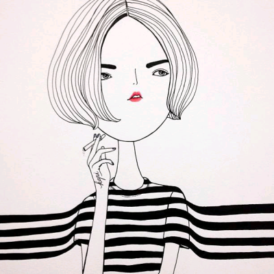 kapi,插画，头像