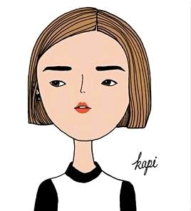 kapi,插画，头像