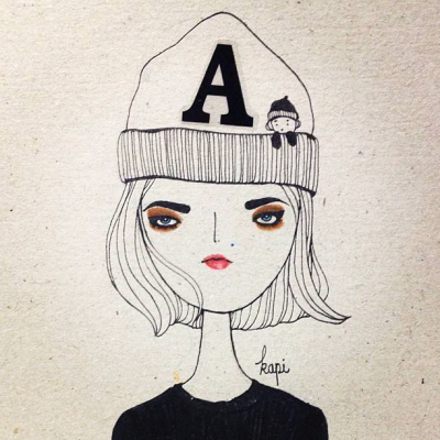 kapi,插画，头像